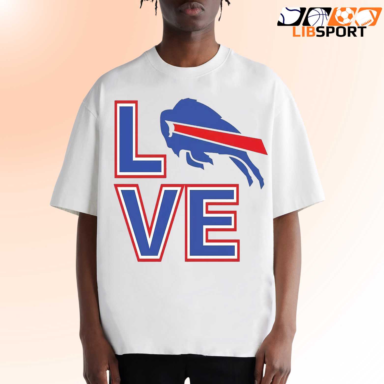 Buffalo Bills Love Unisex Shirt, Nfl Football Tee, Unisex T-Shirt